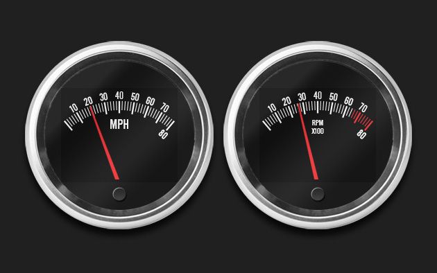 Arduino OLED Gauges