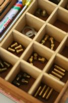 Cigar box Weber Jet Organiser (close-up)