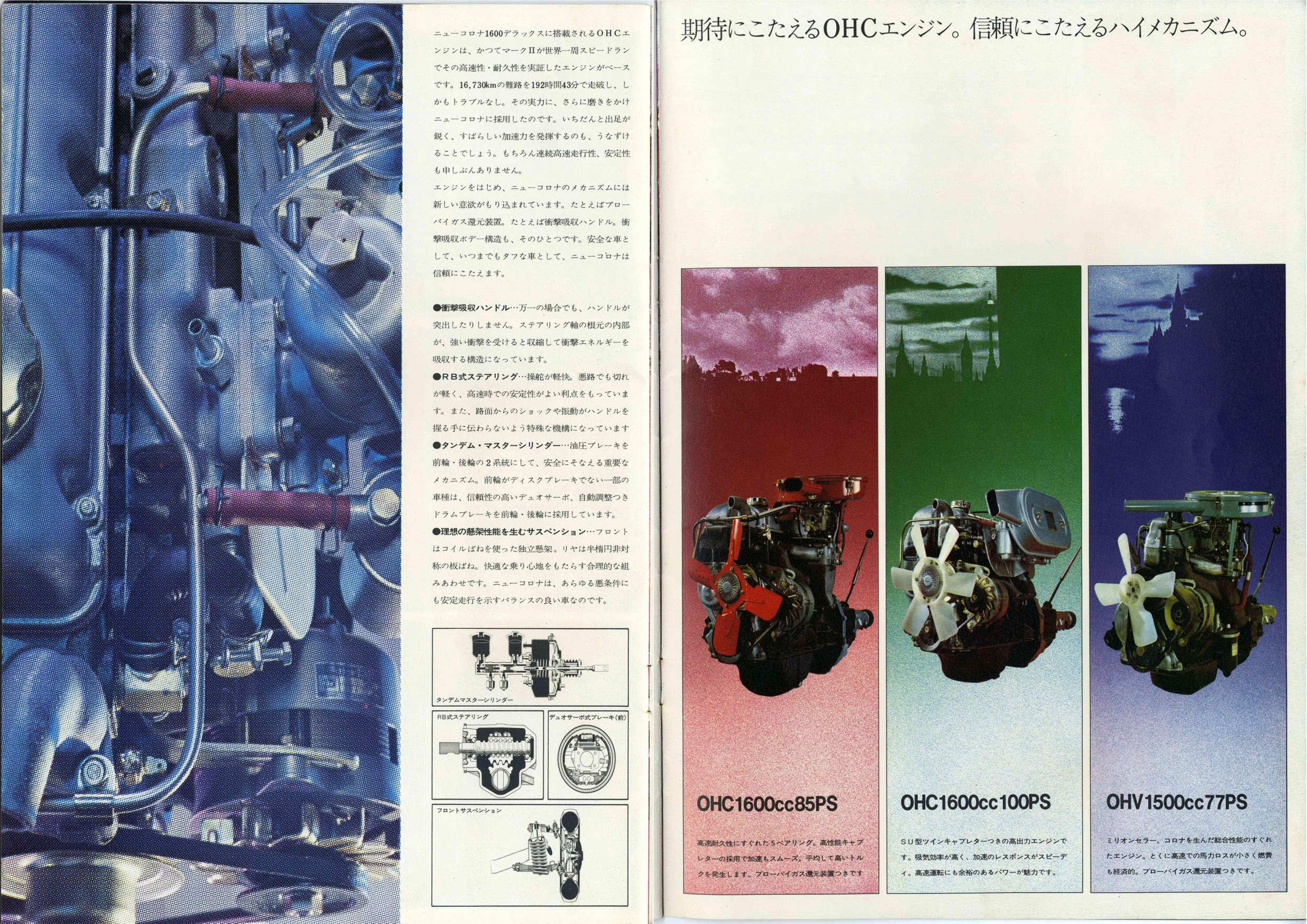 Toyota Corona Brochure - 1970.01 - Sedan (24 page) (JP) - Page 20,21 ...